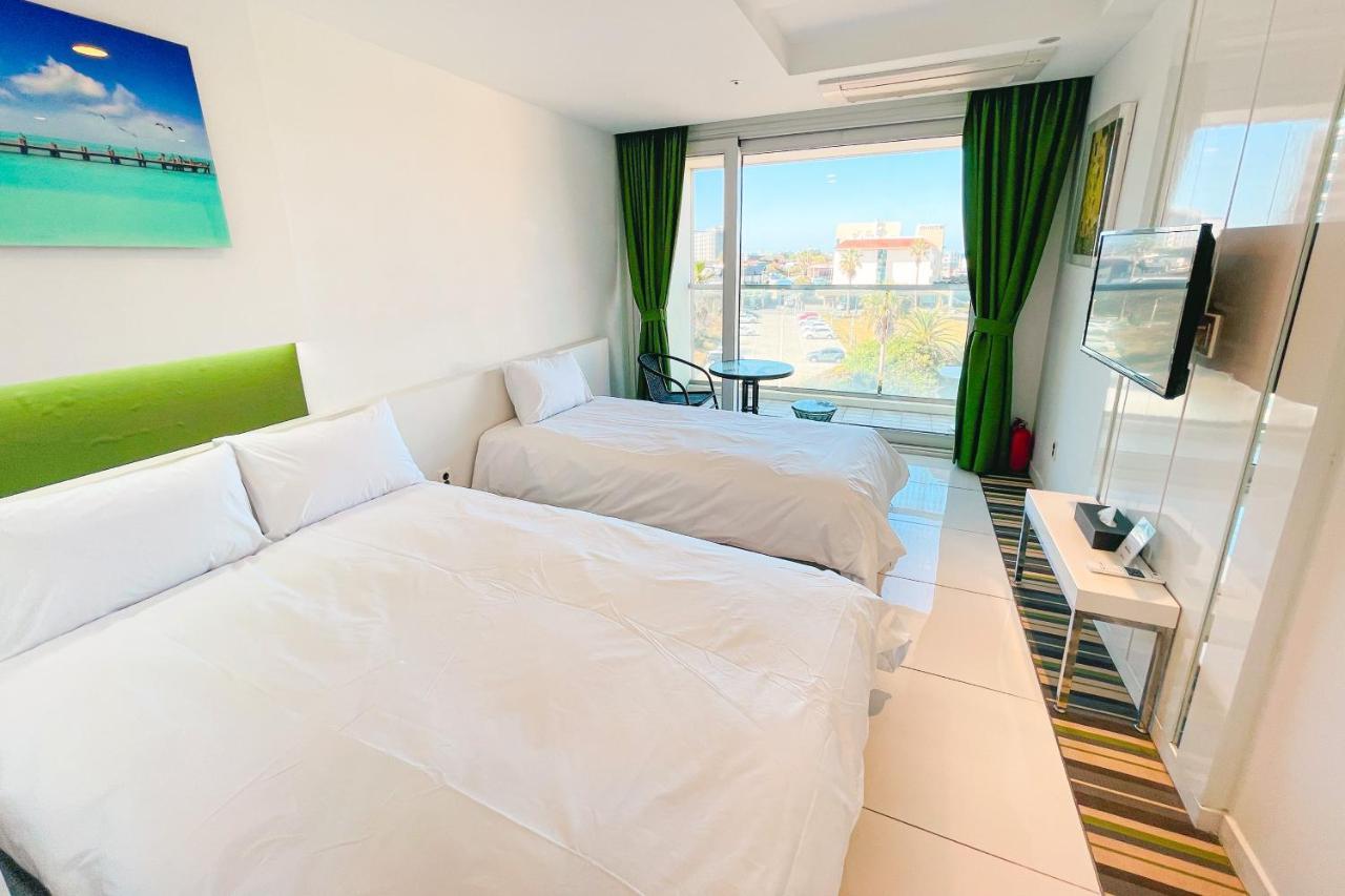 Hamdeok Beach Stay Jeju Buitenkant foto